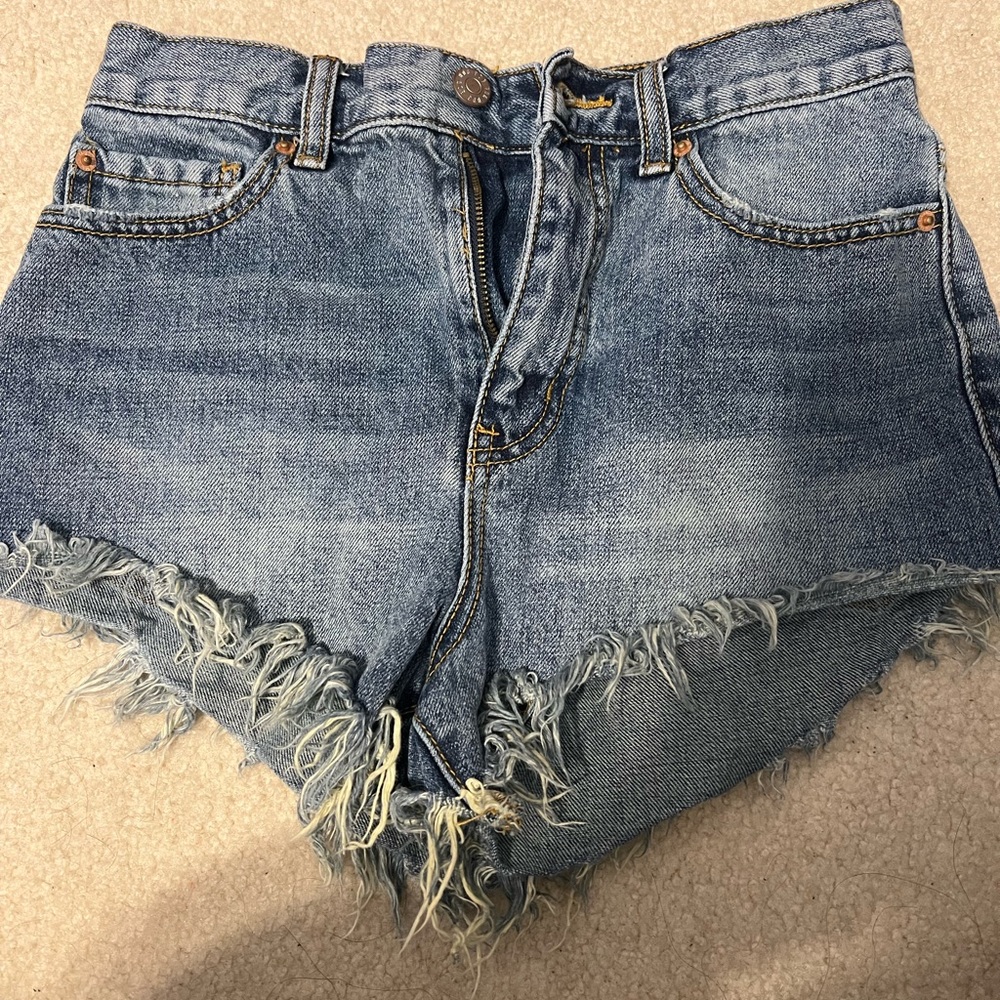 urban outfitters denim shorts